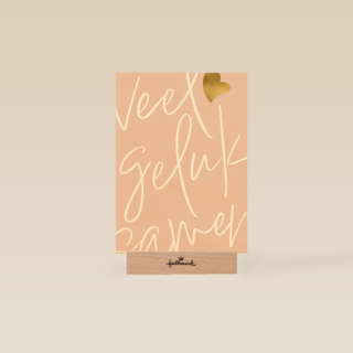 Love Story Veel Geluk Samen Roze