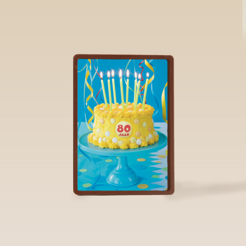 verjaardag leeftijd plus taart cake