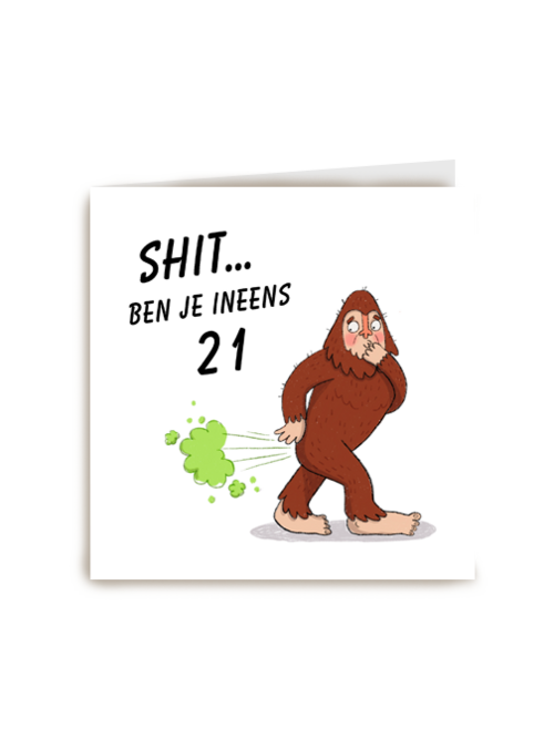 Shit ben je ineens 21
