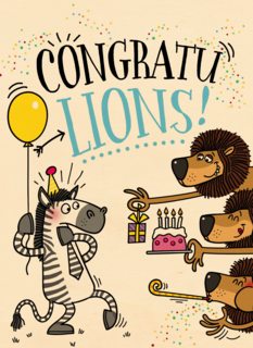 verjaardagskaart congratulions