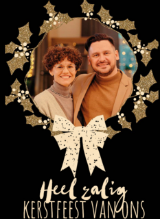 heel zalig kerstfeest met deze fotokaart