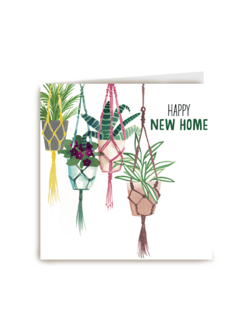 Hangplanten happy new home