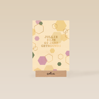 Jullie zijn 40 jaar getrouwd