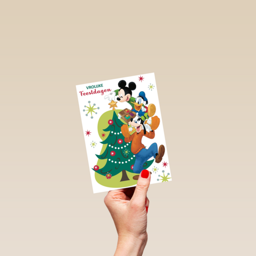 kerst kaart vrolijke feestdagen