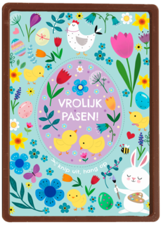 Pasen kaart vrolijk Pasen Ylva Svensson