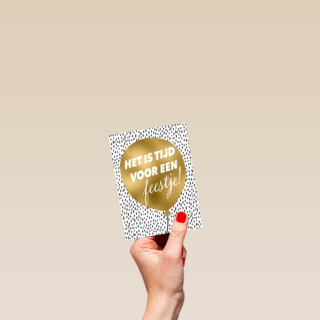 het is tijd voor een feestje