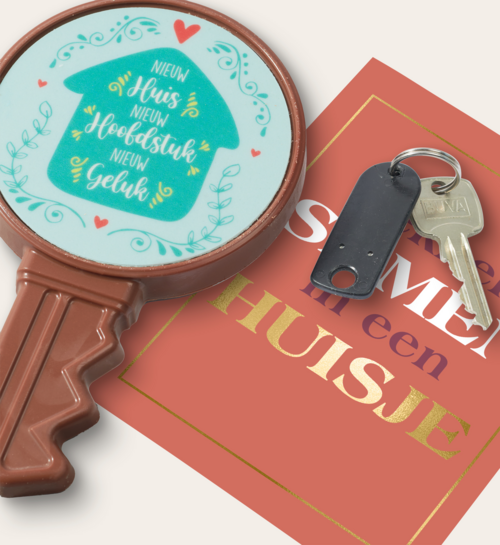 Chocosleutel Nieuw Huis Nieuw Geluk