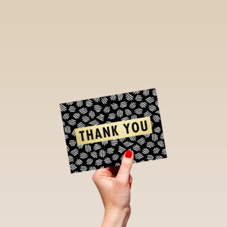 bedankt kaart zakelijk thank you