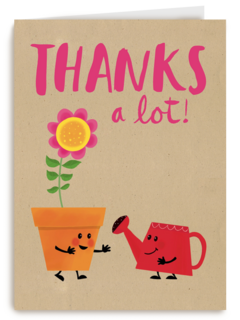 thanks a lot plantje en gieter