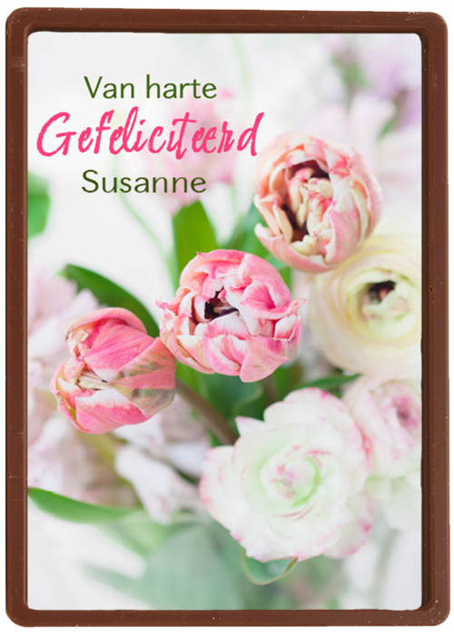 van harte gefeliciteerd bloemen