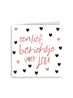 hartjes een lief berichtje voor jou powervrouw