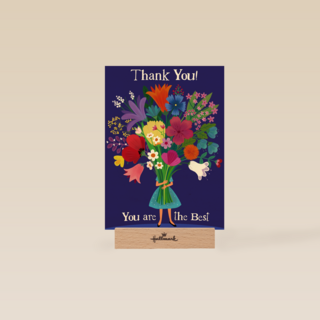 Bedankt kaart Ylva Svensson bloemen