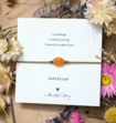 A Beautiful Story Courage Armband Carneool