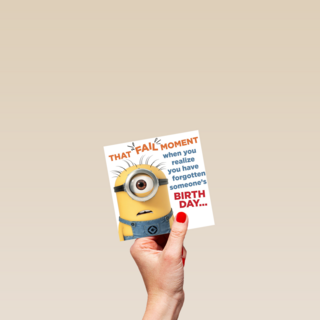 that fail moment minions