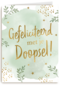 Gefeliciteerd met je doopsel groen