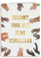heel veel applaus voor het fijne schooljaar