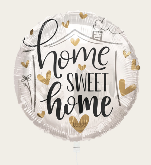 Ballon Home Sweet Home Goud