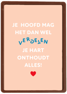Je hart onthoudt alles