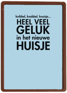 knibbel knabbel knuisje heel veel geluk in jullie huisje