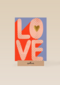 Liefde kaart L O V E
