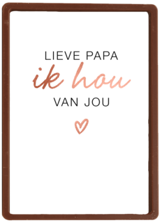 vaderdag kaart hip lieve papa ik hou van jou