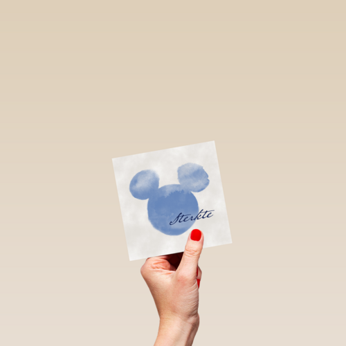 Sterkte kaart Mickey Mouse