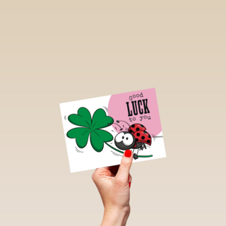 funny mail good luck to you
