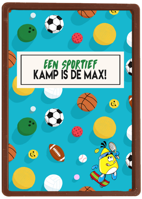 Sporta sportieve Op kamp kaart