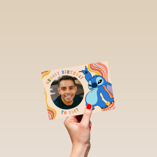 Groovy Birthday Disney Stitch