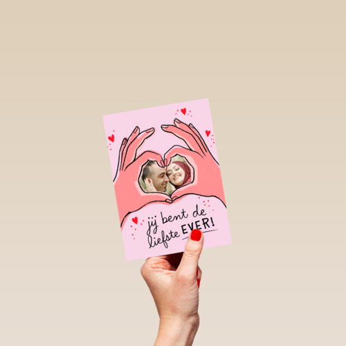 fotokaart Jij bent de liefste ever