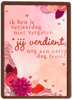 verjaardag te laat jij verdient nog een extra dag feest