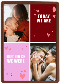 Valentijnskaart foto once we were