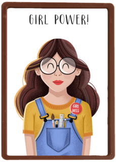 girl power powervrouw