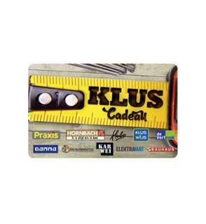 Klus Cadeaubon