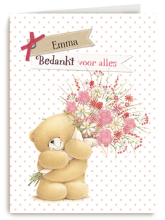 bedankt kaarten bedankt voor alles