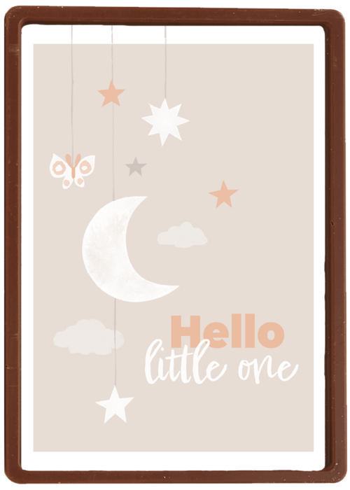 Maan en sterren hello little one