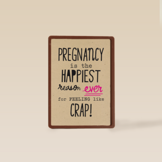 the happiest reson to feel like crap