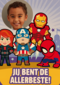 Marvel kaart jij bent de allerbeste
