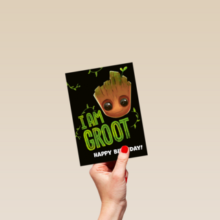 I Am Groot Happy Birthday