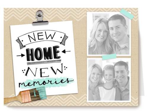 fotokaart new home new memories