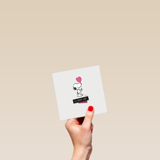 snoopy vindt je lief