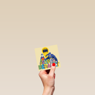Batman Robin super bedankt