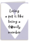 oosing pet like loosing familyl