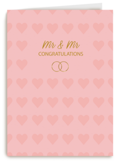 Mr Mr congratulations hearts