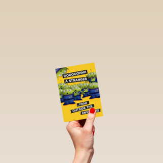 Toy Story Stranger outside