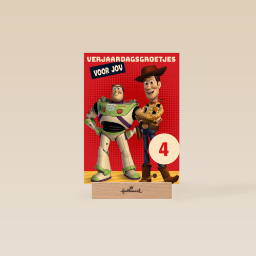 Toy Story verjaardagsgroetjes Buzz en Woody
