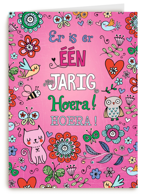 er is er een jarig hoera
