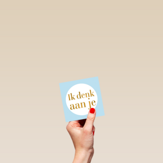 ik denk aan je gouden letters
