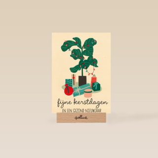 Kerstkaart Hip Gezond nieuwjaar