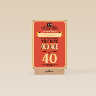 jarig veertig age